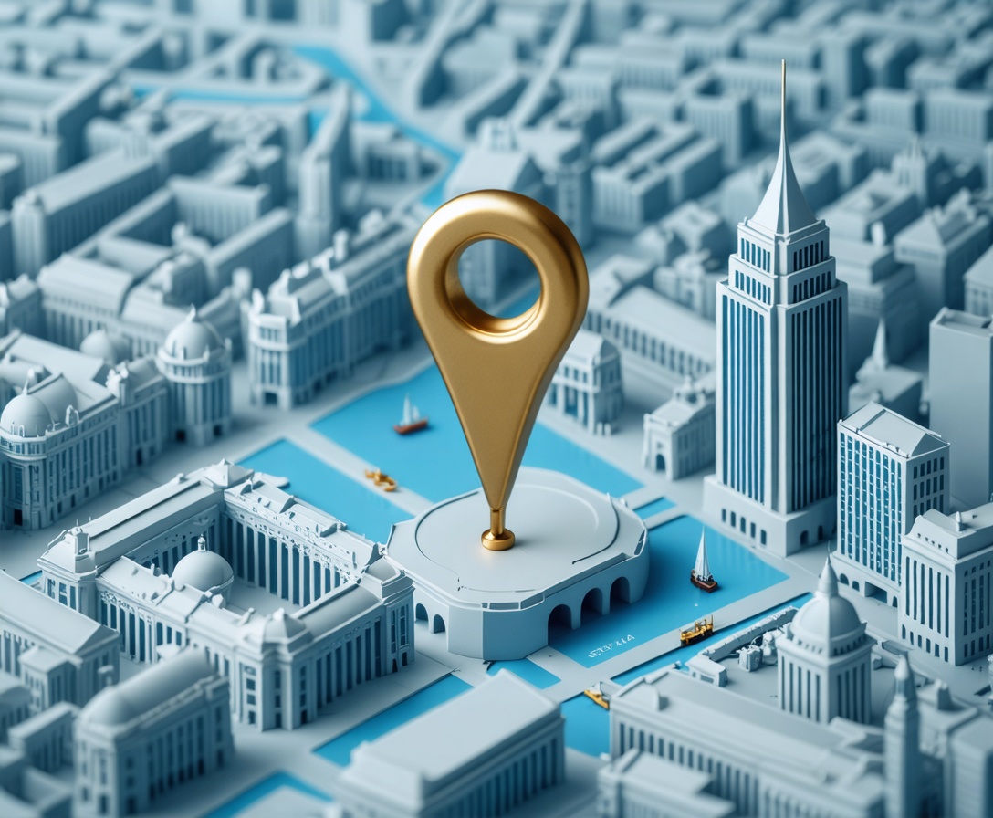 Mapa s označením sídla na Mlynských nivách v Bratislave